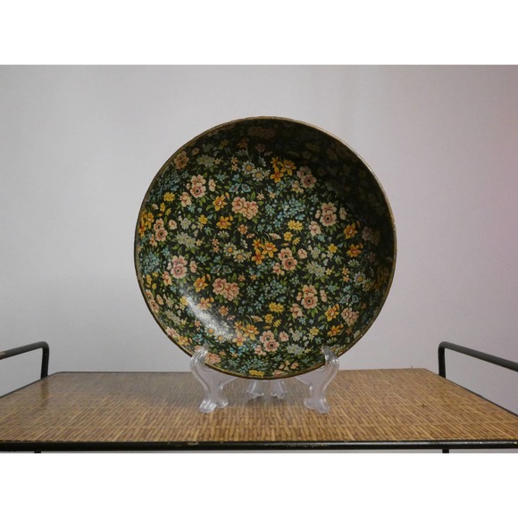 Vintage Alcohol Proof VIKING IMPORT Paper Mache LARGE Serving Bowl Japan - Picture 1 of 5